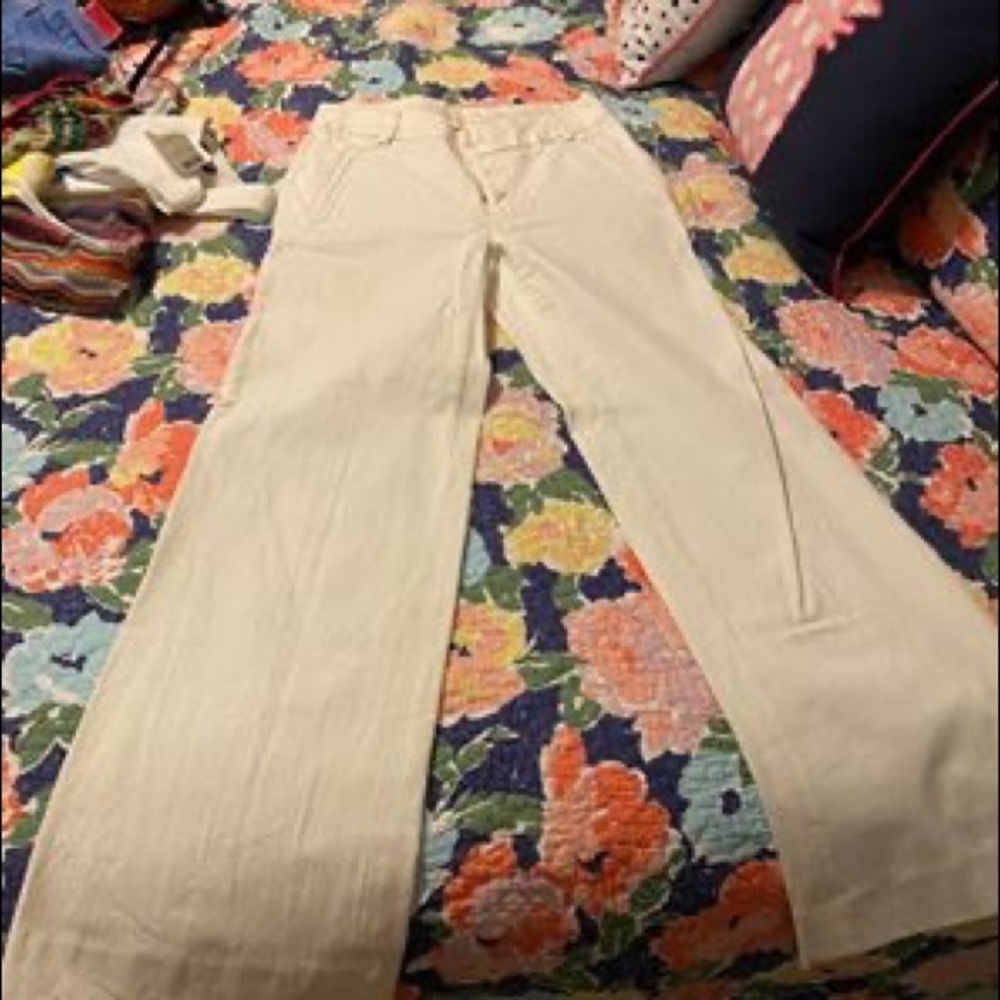 Lilly Pulitzer white jeans